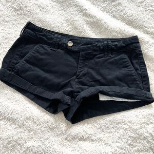 ARIZONA JEAN CO. Woman's Dark Navy Blue Low-Rise Short Shorts Size 7